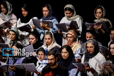 گزارش تصویری | تمرین ارکستر سمفونیک تهران