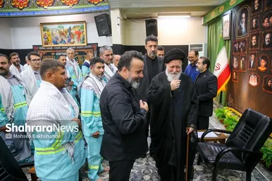 گزارش تصویری | آیین بدرقه کاروان خدام‌الحسین(ع) شهرداری مشهد در دفتر آیت‌الله سیداحمد علم‌الهدی