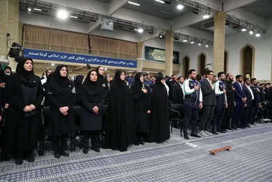 عکس‌هایی از دیدار مدال‌آوران ورزشی و علمی با رهبر انقلاب (۲۸ مهرماه ۱۴۰۴)