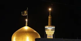 برگزاری مراسم خطبه خوانی شب شهادت امام رضا (ع) + فیلم