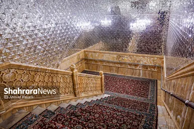 هنر معماری اسلامی در رواق دارالمرحمه حرم مطهر رضوی