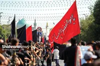 حضور ۵۰۰۰ زائر پیاده در مشهد برای عزاداری عاشورای حسینی