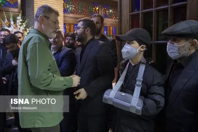 گزارش تصویری | مراسم یادبود درگذشتگان خانواده معاون رئیس‌جمهور