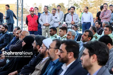 آیین بازگشایی و افتتاح بلوار بصیرت