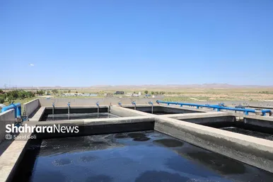 افتتاح طرح توسعه تصفیه‌خانه شهرک چرمشهر مشهد