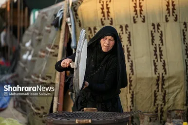 عکس | زائران پیاده در مسیر کربلا (۲)