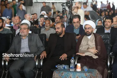 افتتاح تقاطع غیرهمسطح حضرت قمر بنی‌هاشم(ع) در مشهد