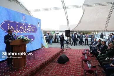 آغاز عملیات اجرایی طرح تعریض «پل دهرود» در مشهد