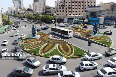 المان‌های گل در بهار ۱۴۰۲ مشهد