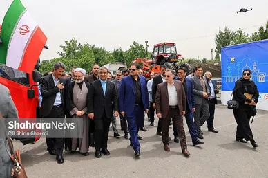 گزارش تصویری | واگذاری ۱۶ دستگاه ماشین‌آلات خدماتی شهری به شهرداری‌های خراسان رضوی