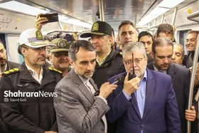 آغاز عملیات تست نهایی مسیر و ایستگاه&zwnj;های فاز یک خط سه مترو مشهد | شهردار مشهد مقدس: مترو مشهد یکی از فعال&zwnj;ترین پروژه&zwnj;ها در حوزه قطارشهری در کشور است + فیلم