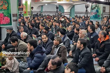 جشن بزرگ مهاجران افغانستانی به مناسبت نیمه شعبان در مشهد