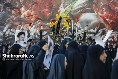 گزارش تصویری | راهپیمایی روز ملی عفاف و حجاب در مشهد (۲۱ تیر ۱۴۰۴)