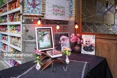 گزارش تصویری | نقش تصویر رهبر شهید انقلاب در کوچه‌های شهر