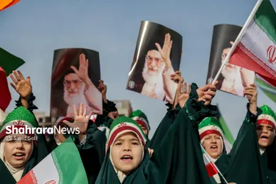 گزارش تصویری | مراسم آغاز چهل‌وهفتمین سالگرد دهه فجر انقلاب اسلامی در میدان شهدای مشهد