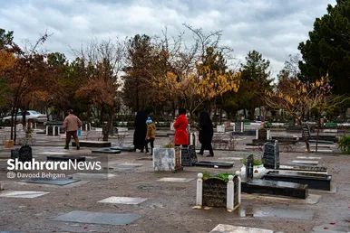 آئین سنتی «چراغ برات» در بهشت رضا(ع) مشهد