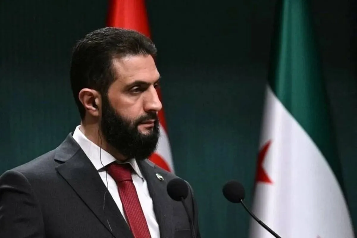 رئیس دولت انتقالی سوریه خواهان عقب‌نشینی اسرائیل از خاک کشورش شد