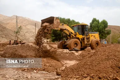 خسارات سیل در روستاهای کرمان