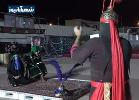 احیای سنت تعزیه&zwnj;خوانی | روایتی از برنامه&zwnj;های موکب&zwnj;الزینب (س) در منطقه سیدی مشهد + فیلم