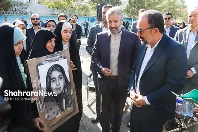 «زنگ مهر»؛ آیین بازگشایی مدارس مشهد در سال تحصیلی ۱۴۰۳