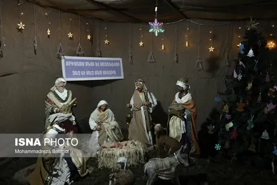 مراسم سال نو میلادی در کلیسای «تارگمانچاتس» تهران
