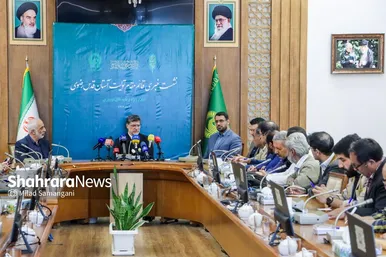 نشست خبری قائم‌مقام تولیت آستان قدس رضوی