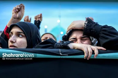 تصاویری از استقبال و تشییع پیکر رئیس جمهور رئیسی و شهدای خدمت در مشهد