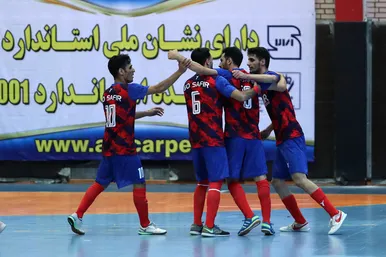 لیگ برتر فوتسال/مسابقه فرش آرا مشهد و سفیر گفتمان تهران