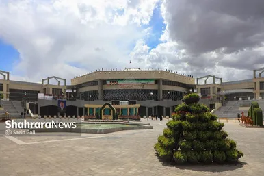 گزارش تصویری| بهره‌برداری از ایوان سلام در پایانه مسافربری امام رضا (ع) مشهد