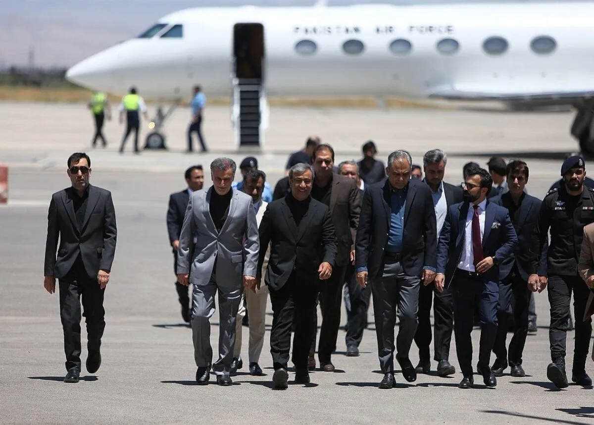 وزیر کشور پاکستان وارد مشهد شد (۳۰ خرداد ۱۴۰۵)
