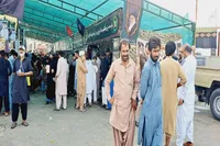 مرز میرجاوه آماده ورود زائران پاکستانی برای شرکت در راهپیمایی اربعین ۱۴۰۴