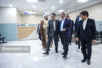 گزارش تصویری | افتتاح مرکز فوریت‌های پزشکی بیمارستان پیامبر اعظم(ص) در مشهد
