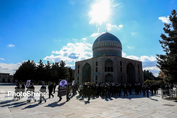 تشییع پیکر مرحوم «محمدحسن راستگو» در مشهد + تصاویر