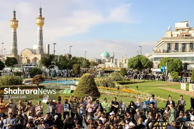 تشییع باشکوه پیکر «شهید غیرت» حمیدرضا الداغی در مشهد