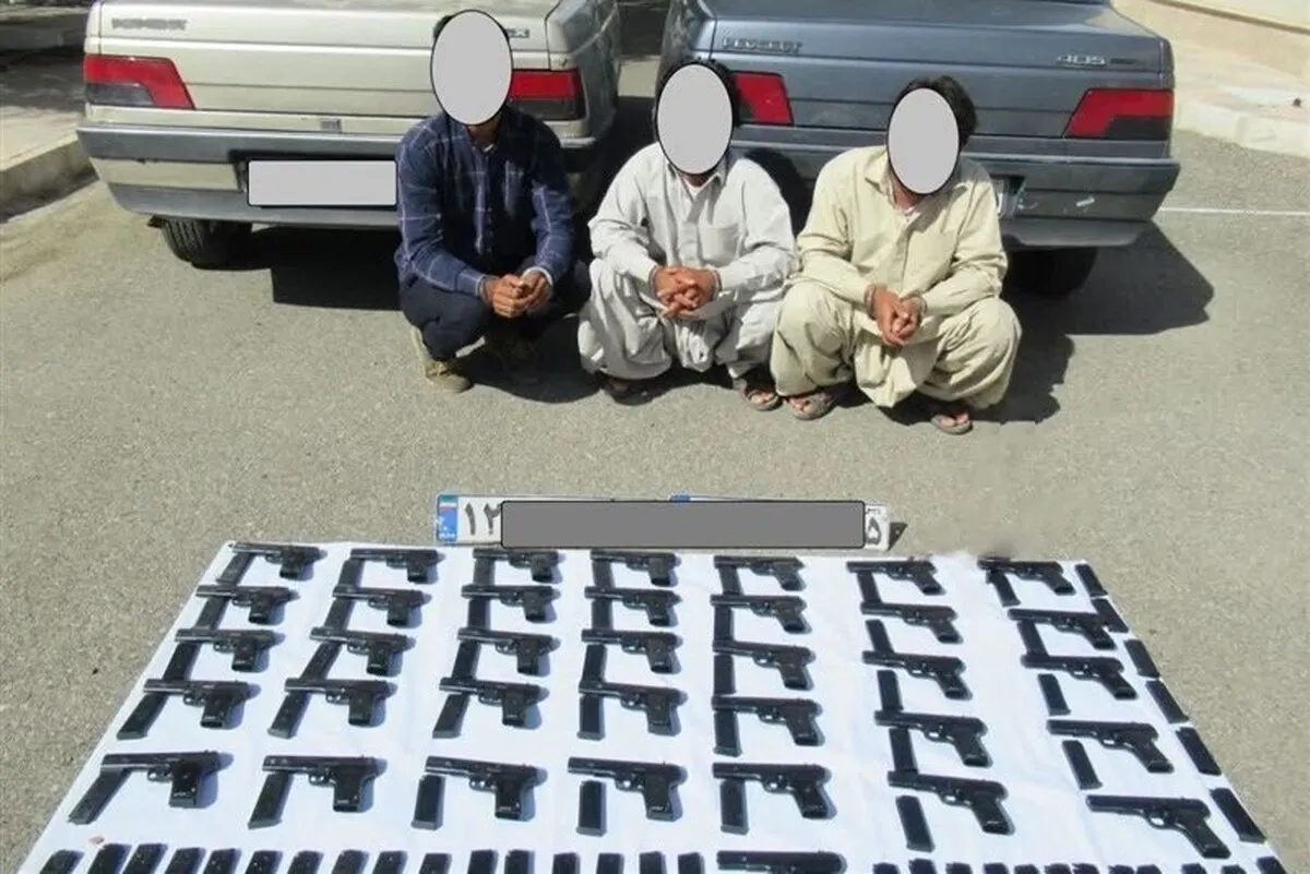 انهدام شبکه فعال قاچاق سلاح و مهمات در شرق کشور‌