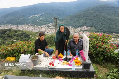 گزارش تصویری | آیین «۲۶ عَیدِماه طبری»؛ عید مردگان - سوادکوه