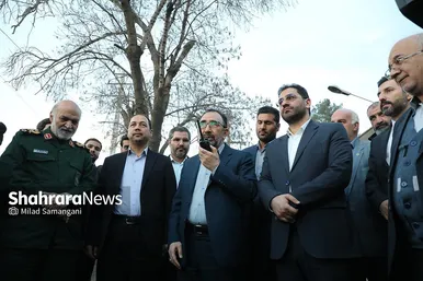 آغاز عملیات اجرایی طرح تعریض «پل دهرود» در مشهد