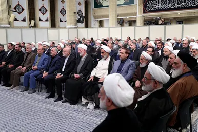 عکس‌هایی از دیدار مسئولان قوه قضائیه با رهبر معظم انقلاب (۲۵ تیر ۱۴۰۴)