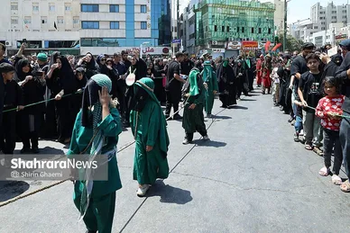 گزارش تصویری | مراسم جاماندگان اربعین حسینی در مشهد (۲)