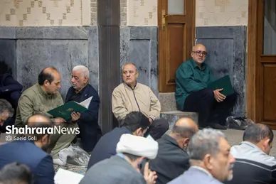 گزارش تصویری | مراسم چهلمین روز شهادت وزیر اطلاعات دولت چهاردهم در حرم مطهر رضوی برگزار شد (۱۰ اردیبهشت ۱۴۰۵)
