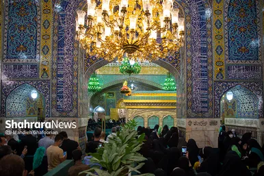 حال و هوای حرم مطهر امام رضا (ع) در دهه کرامت