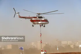 مانور تمام عیار امداد و نجات &laquo;ولایت&raquo; در منطقه شمال شرق کشور در مشهد