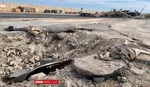 عکس/ تصاویر اختصاصی بی‌بی‌سی از پایگاه عین‌الاسد پس از حمله موشکی ایران