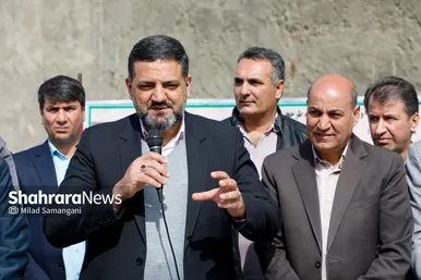 گزارش تصویری | مراسم کلنگ‌زنی اجرای طرح اگو در محلات مهرآباد و طرحچی مشهد (۱۸ اسفند ۱۴۰۳)