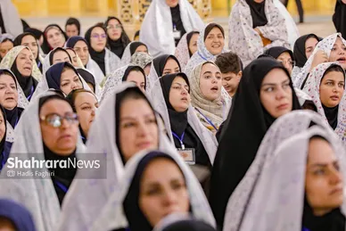 بزرگداشت مقام پرستار در حرم رضوی