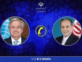 گفتگوی تلفنی دبیر کل سازمان ملل با وزیر امور خارجه | عراقچی رویکرد تروئیکای اروپایی را غیرمسئولانه دانست (۲۰ شهریور ۱۴۰۴)