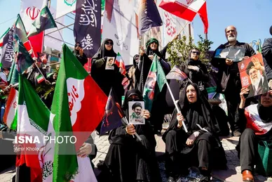 گزارش تصویری | مراسم اربعین رهبر شهید انقلاب در تهران
