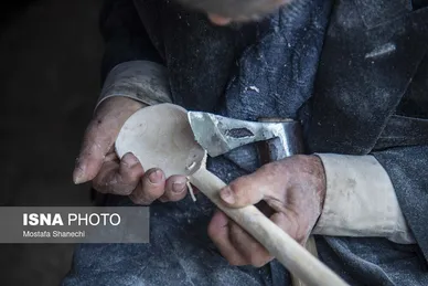 عکس‌هایی از لاک‌تراشی؛ هنر اصیل مازندرانی