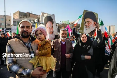 گزارش تصویری | مراسم تشییع پیکر شهدای مدافع امنیت در مشهد (۲۲ دی ۱۴۰۴) - ۲