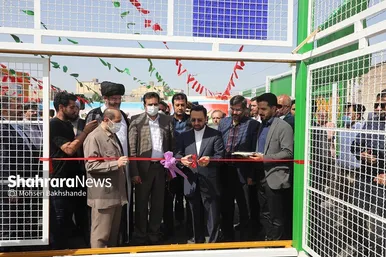 افتتاح دو مجموعه فرهنگی و ورزشی در مشهد